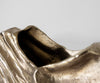 Vase Nerina 47 x 18 x 42 cm Aluminium Champagne Ivory Handmade