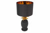 Table Lamp Pineapple 47cm Polyresin Gold Black
