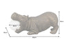 Table Lamp Hippo 45cm Polyresin Black