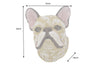 Wall Decoration French Bulldog 21cm Polyresin