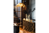 Floor Lamp Coconut Leaves 133cm Steel Gold