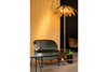 Floor Lamp Coconut Leaves 133cm Steel Gold