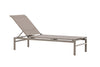 Sun Lounger Massimo 189cm Steel Beige Textilene Beige