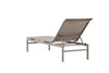 Sun Lounger Massimo 189cm Steel Beige Textilene Beige