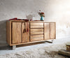Sideboard Olympus Live-Edge 147-170 cm Acacia Wood Natural