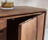 Sideboard Olympus Live-Edge 147-172 cm Acacia Wood Brown