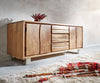 Sideboard Olympus Live-Edge 147-170 cm Acacia Wood Natural