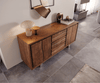 Sideboard Olympus Live-Edge 172cm Acacia Wood Brown