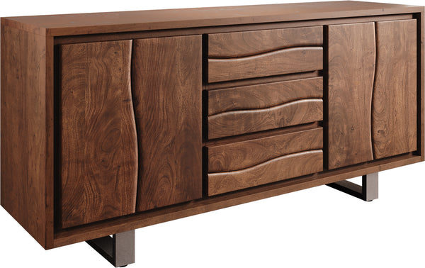 Sideboard Olympus Live-Edge 172cm Acacia Wood Brown