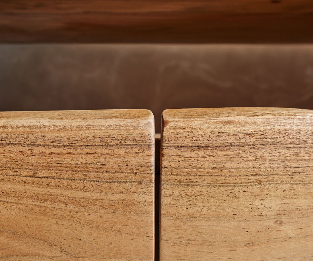 TV Stand Highland 145cm Acacia Wood Natural