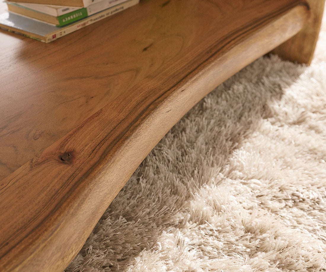 Coffee Table Highland 130x60cm Acacia Wood Natural