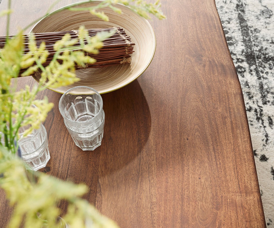 Coffee Table Highland 130x60cm Acacia Wood Brown