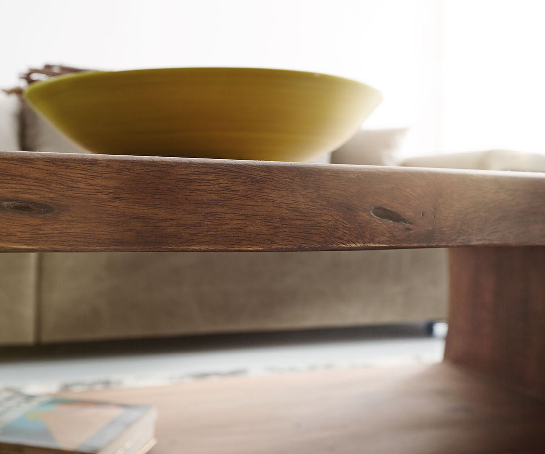 Coffee Table Highland 130x60cm Acacia Wood Brown