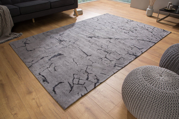 Rug Fragments 240x160cm Cotton Grey