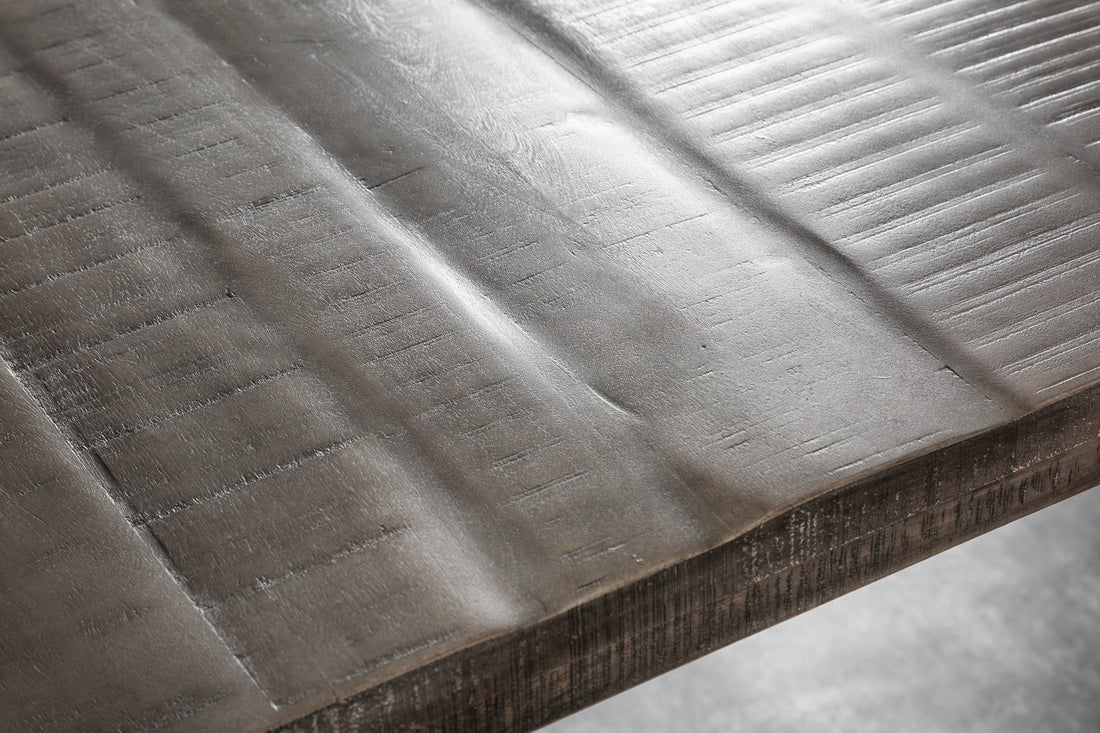 Dining Table Titan 200cm Mango Wood Grey