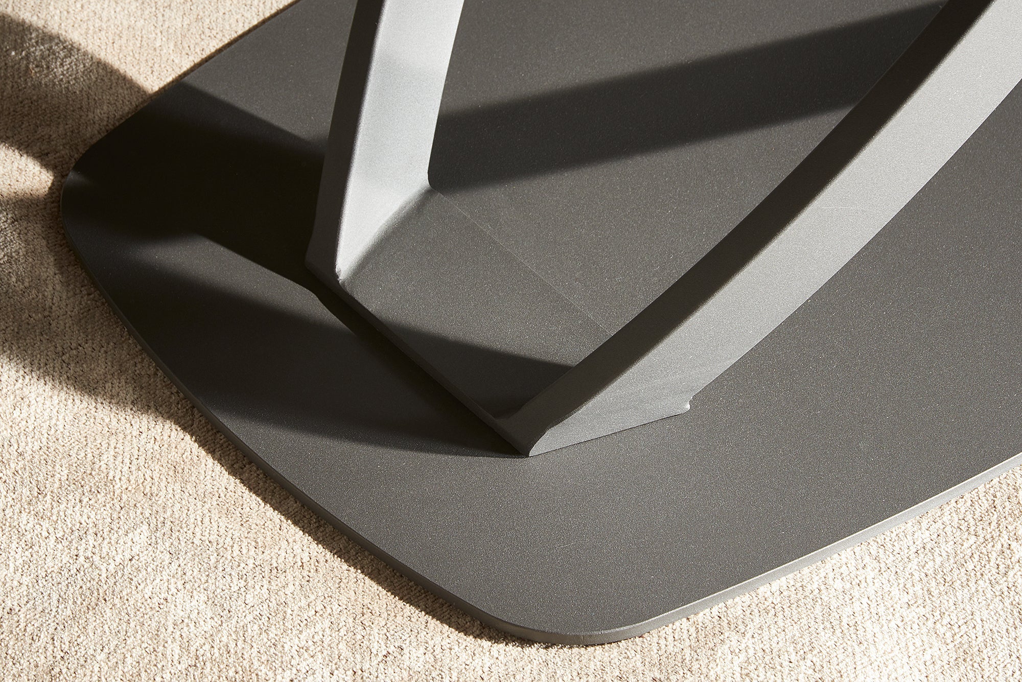 Dining Table Astral 130-190cm Ceramic Taupe