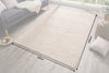 Hand-woven Rug Loop 240x160cm Wool Beige