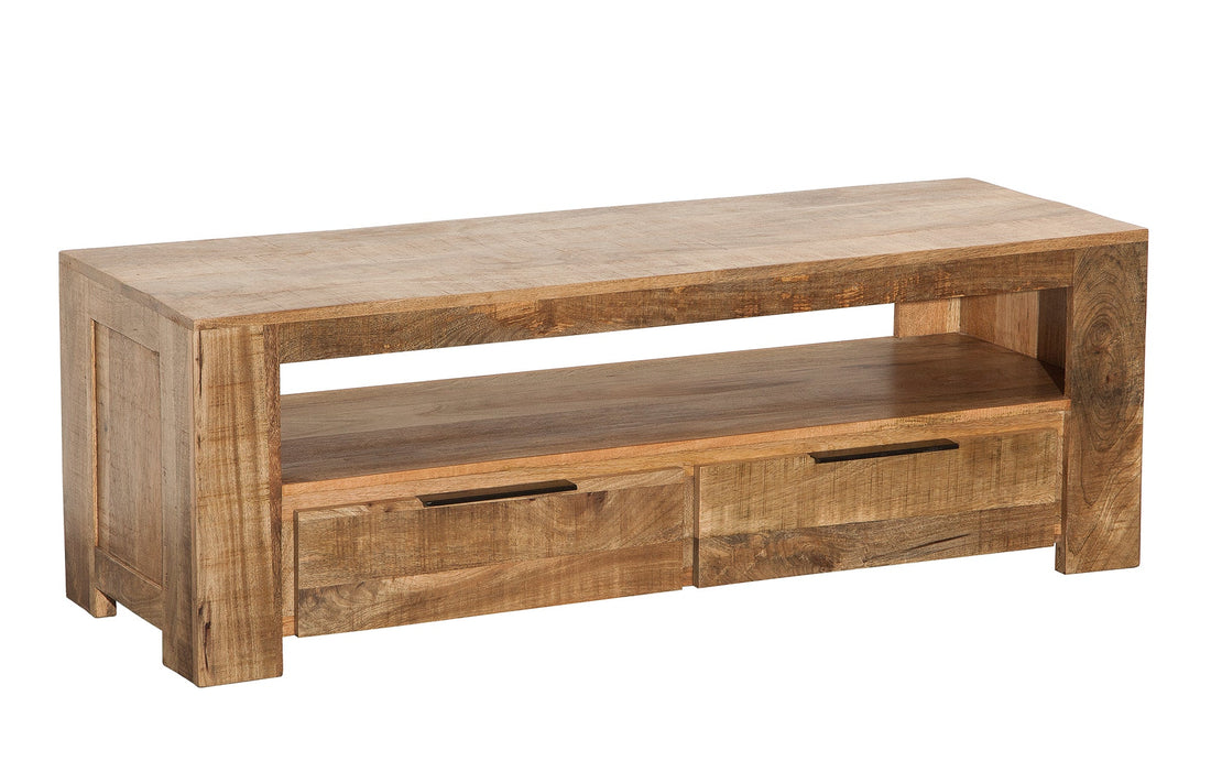 TV Stand Blacksmith 130cm Mango Wood Natural