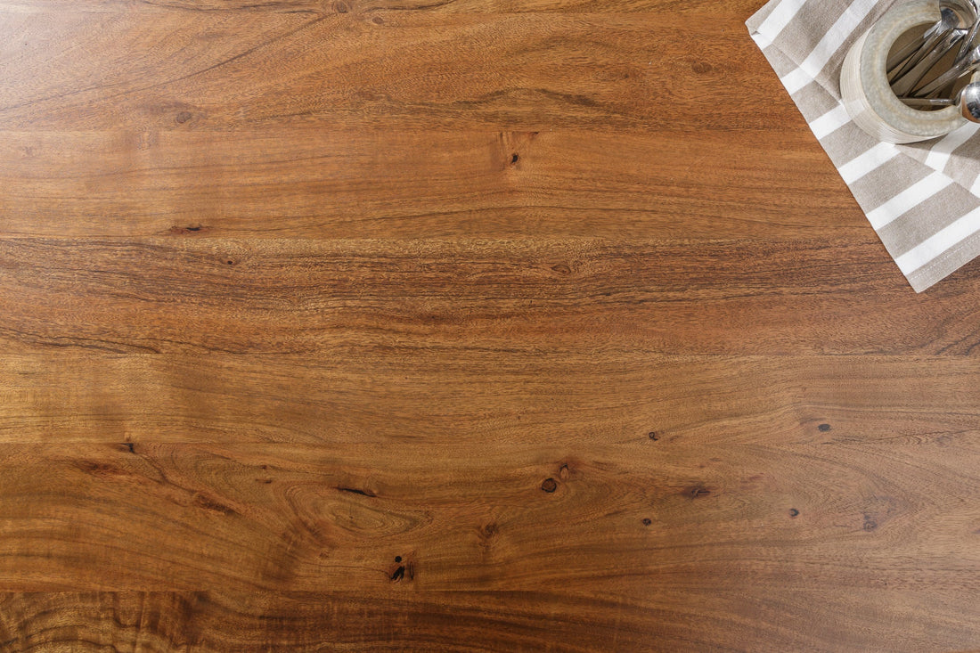 Dining Table Monolith 180cm Acacia Wood Honey X-Frame