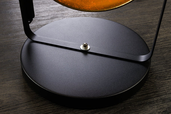 Studio Floor Lamp 128cm Metal Black Gold