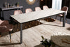 Dining Table Explorer 180-240cm Ceramic White Marble Look