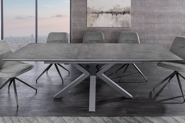 Extendable Dining Table Eternity 160-200cm Ceramic Graphite