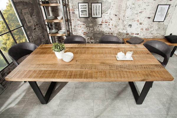 Dining Table Blacksmith 180cm Mango Wood Natural