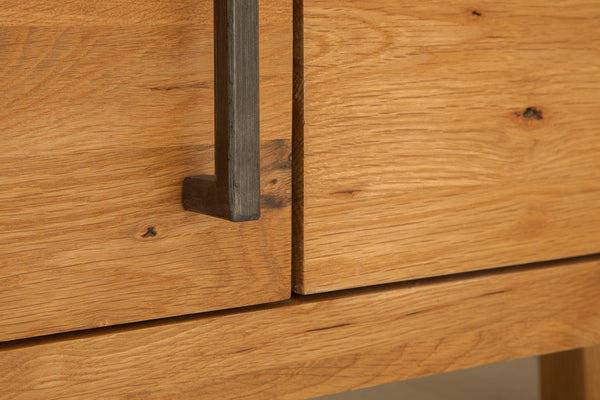 TV Stand Viking 200cm Wild Oak Wood Natural