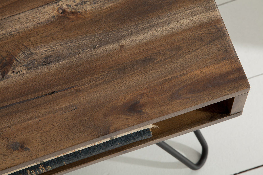 Coffee Table Scorpion 110cm Acacia Wood Grey