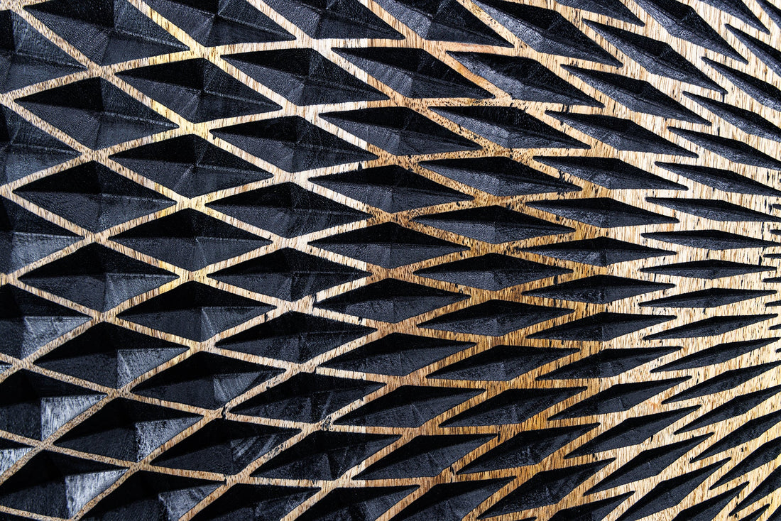 Sideboard Illusion 177cm Mango Wood Black