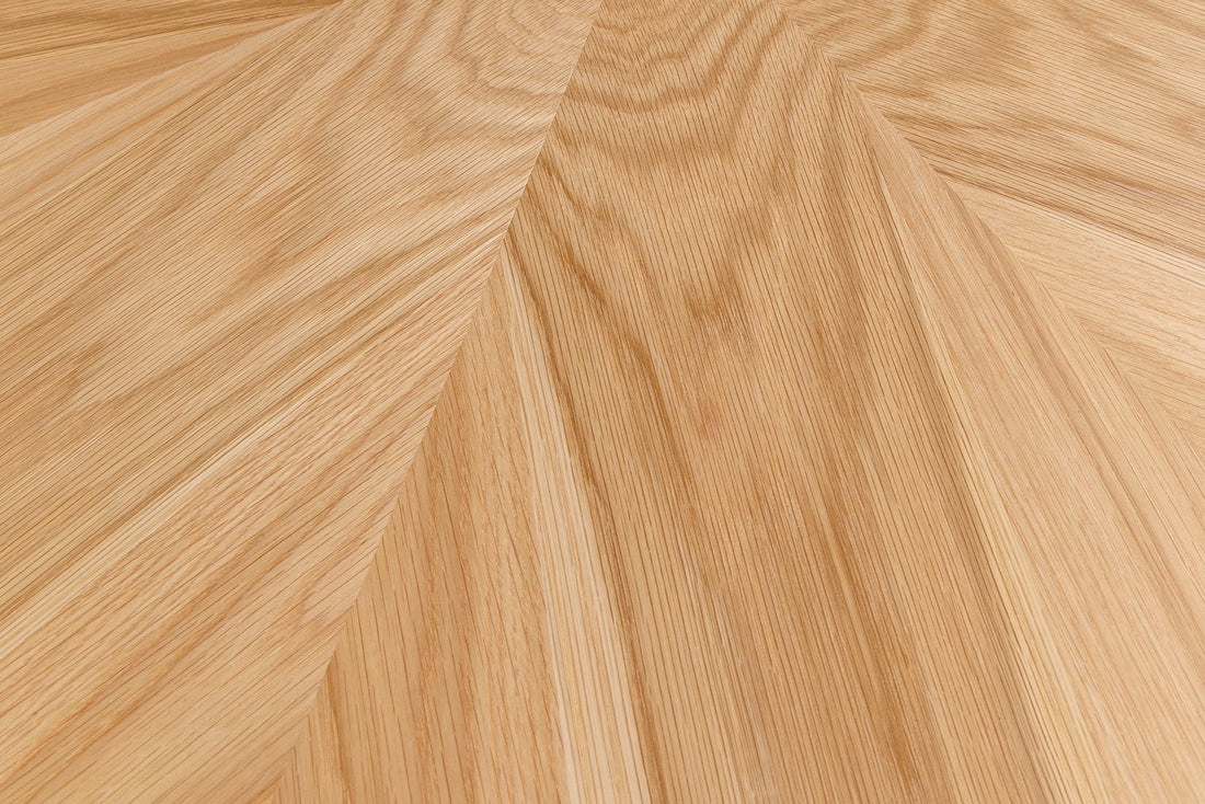 Round Dining Table Atelier 120cm Oak Wood Veneer