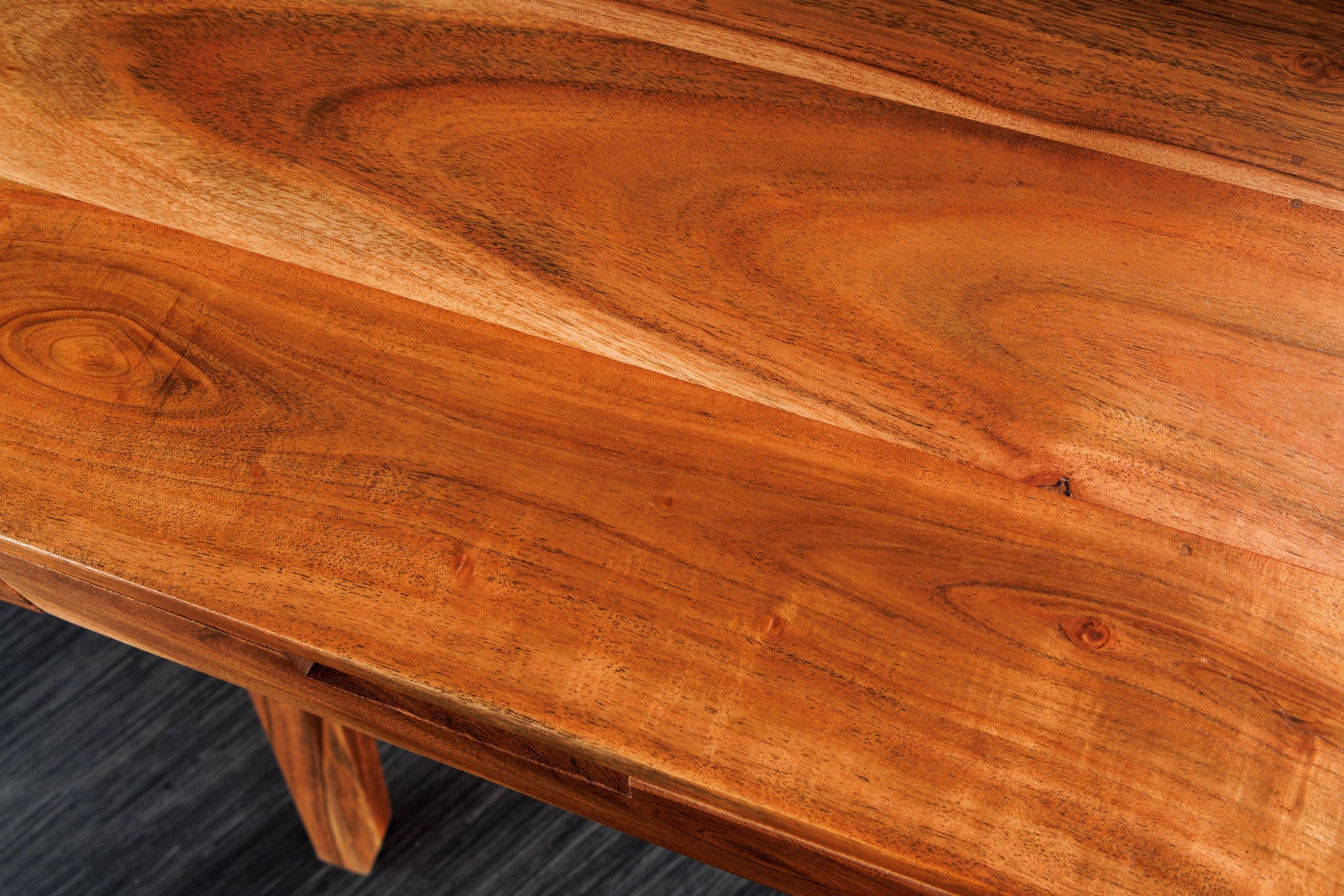 Desk Monsoon 100cm Acacia Wood Natural