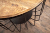 Round Side Table Fortress Loft 40cm Mango Wood Natural