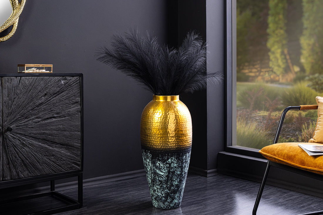Vase Orient XL 74cm Metal Gold