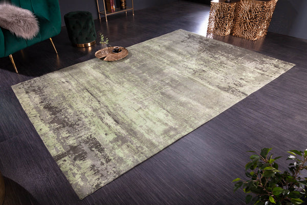 Rug Modern Art 240x160cm Cotton Green