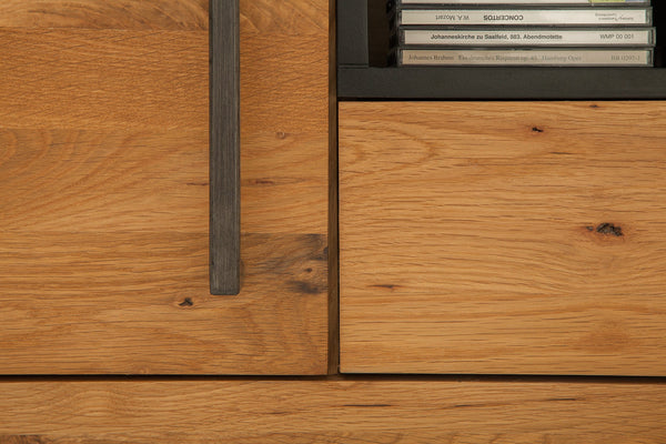 TV Stand Viking 200cm Wild Oak Wood Natural