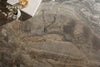 Coffee Table Eclipse 75cm Ceramic Marble Look Taupe
