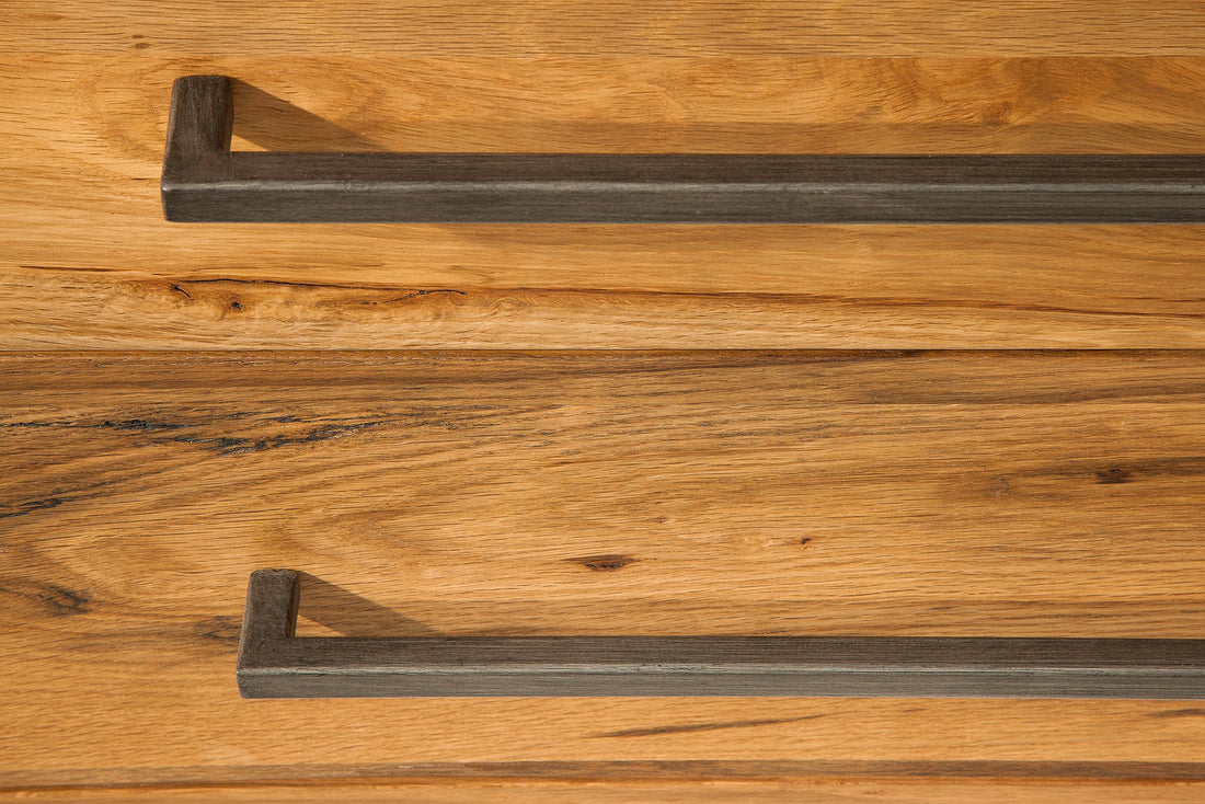 Sideboard Viking 200cm Wild Oak Wood Natural