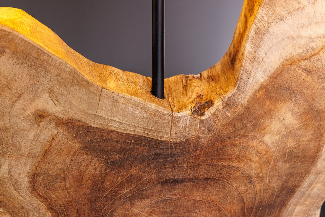 Table Lamp Hypnotic 50cm Teak Wood Natural