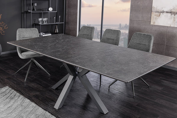 Extendable Dining Table Eternity 160-200cm Ceramic Graphite