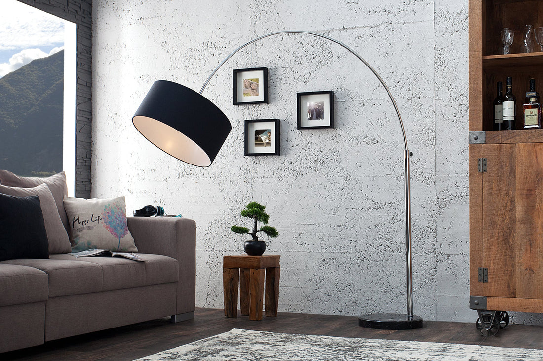 Floor Lamp Big Bow 170-200cm Black