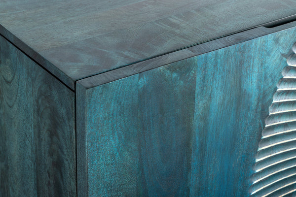Sideboard Golden Eye 177cm Mango Wood Turquoise