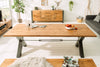 Dining Table Viking 200cm Oak Wood Natural