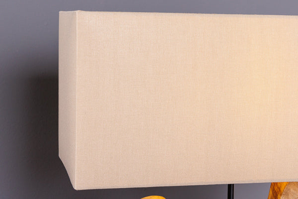 Table Lamp Hypnotic 50cm Teak Wood Natural