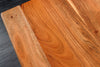 Height-Adjustable Desk Monolith 120cm Acacia Wood Natural