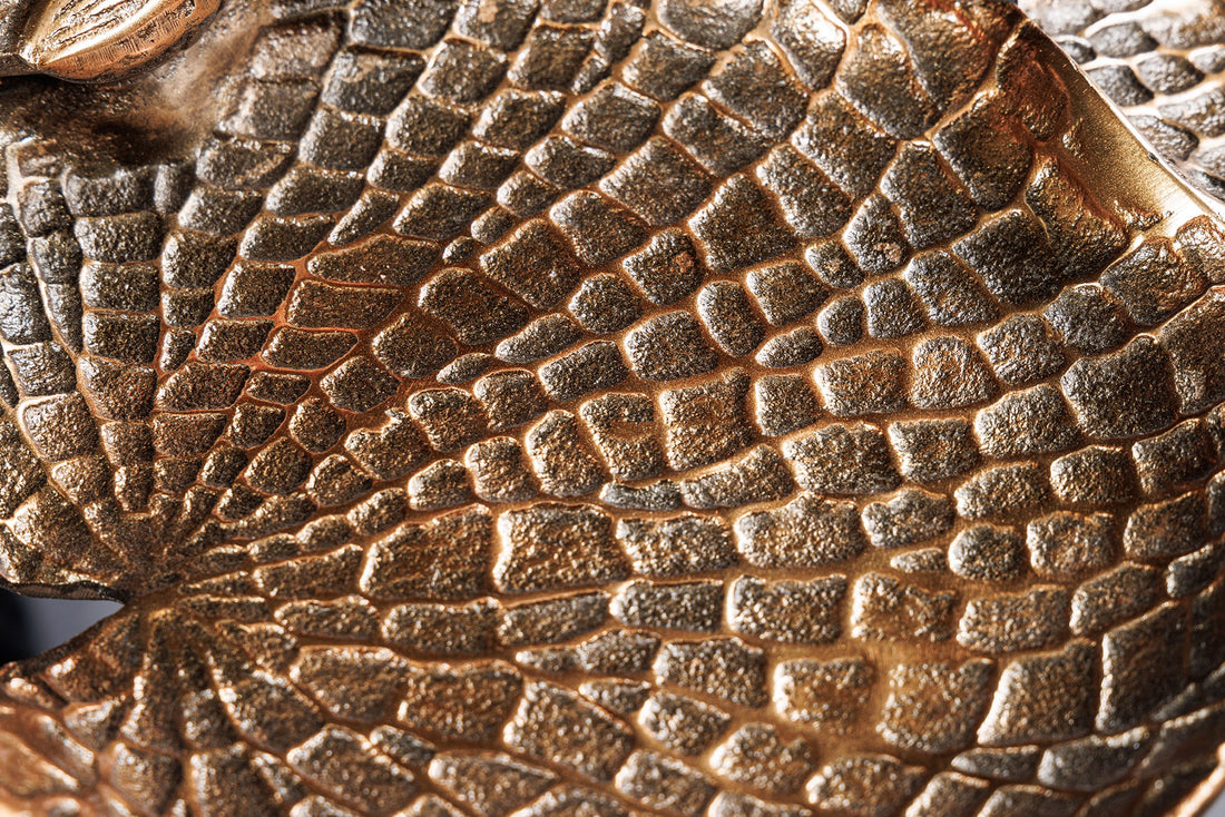 Side Table Birds 62cm Metal Brass