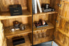 Cabinet Lotus 120cm Mango Wood Black