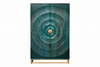 Bar Cabinet Golden Eye 140cm Mango Wood Turquoise