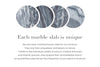 Round Coffee Table Talisman 62cm Marble Grey