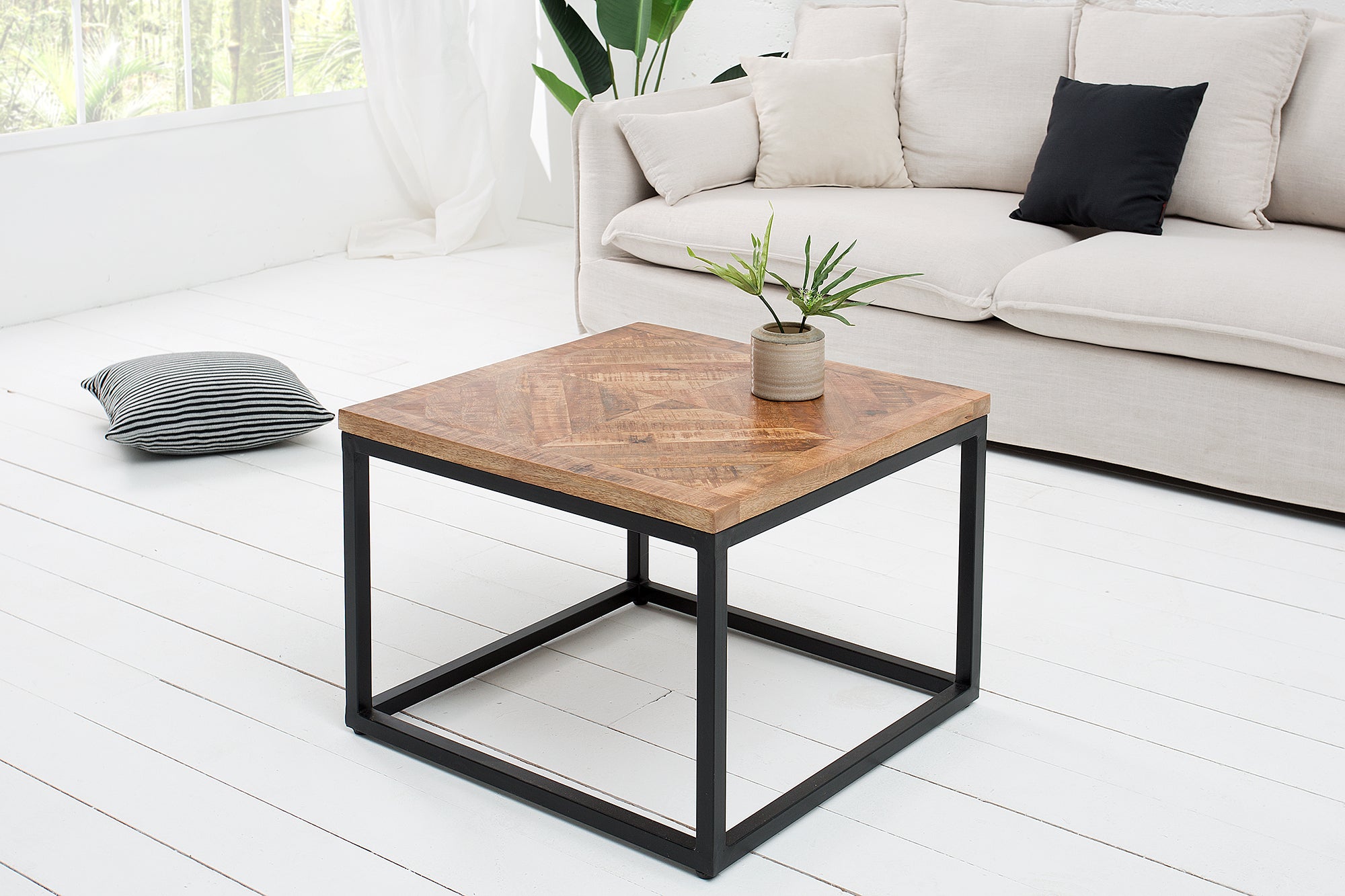 Coffee Table Eon 60cm Mango Wood Natural